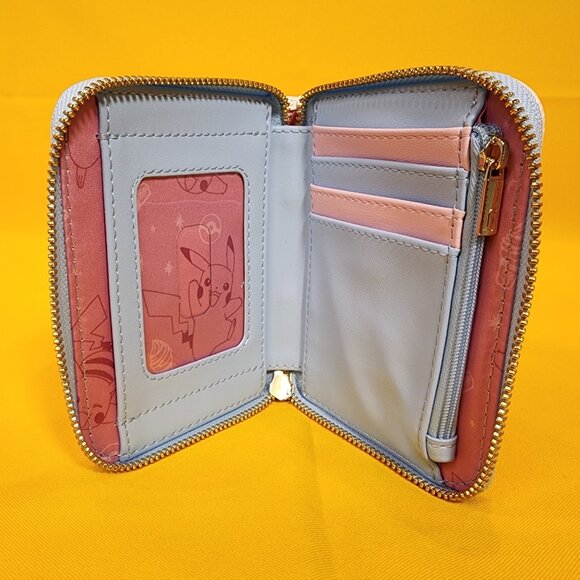 Loungefly Pokemon Iridescent Pikachu Zip Around Wallet NEW - Picture 10 of 13